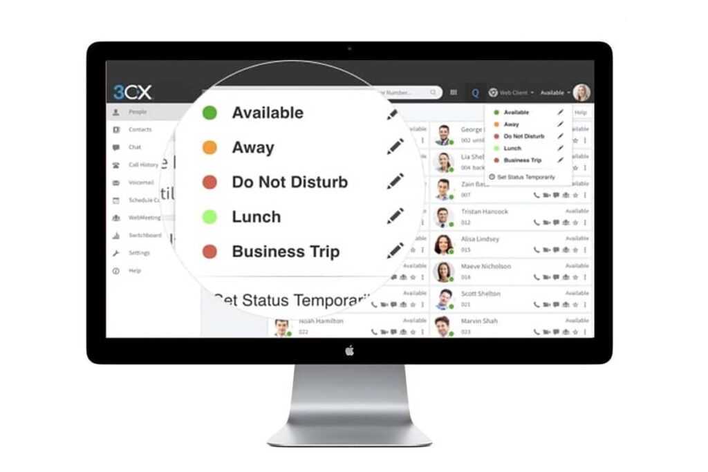 3CX monitoring features